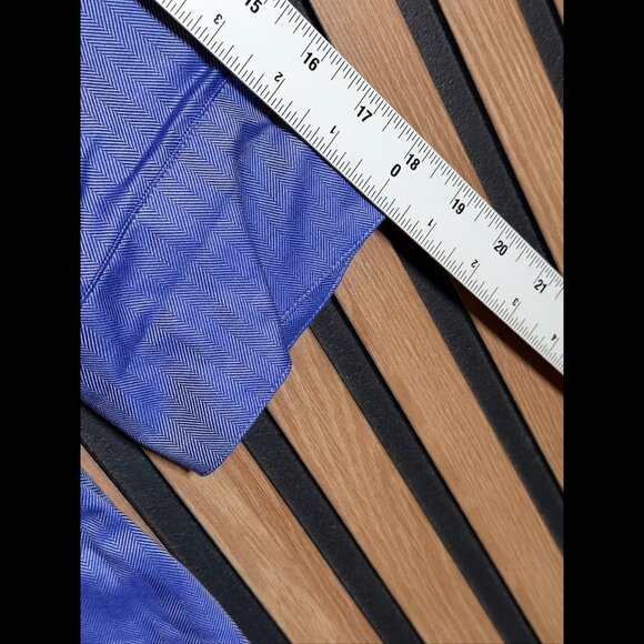 Cutter & Buck Shirt Small Womens Blue 100% Cotton Long Sleeve Woven Twill - Picture 5 of 9